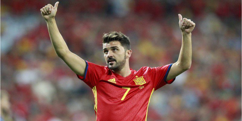 Tiền đạo Tây Ban Nha xuất sắc nhất David Villa Tiền đạo Tây Ban Nha xuất sắc nhất David Villa