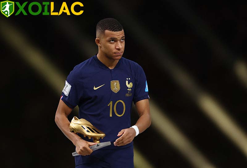 Mbappe chiến thắng Chiếc giày vàng Mbappe chiến thắng Chiếc giày vàng