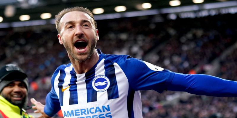 Brighton áp đảo về kỷ lục ghi bàn Brighton áp đảo về kỷ lục ghi bàn